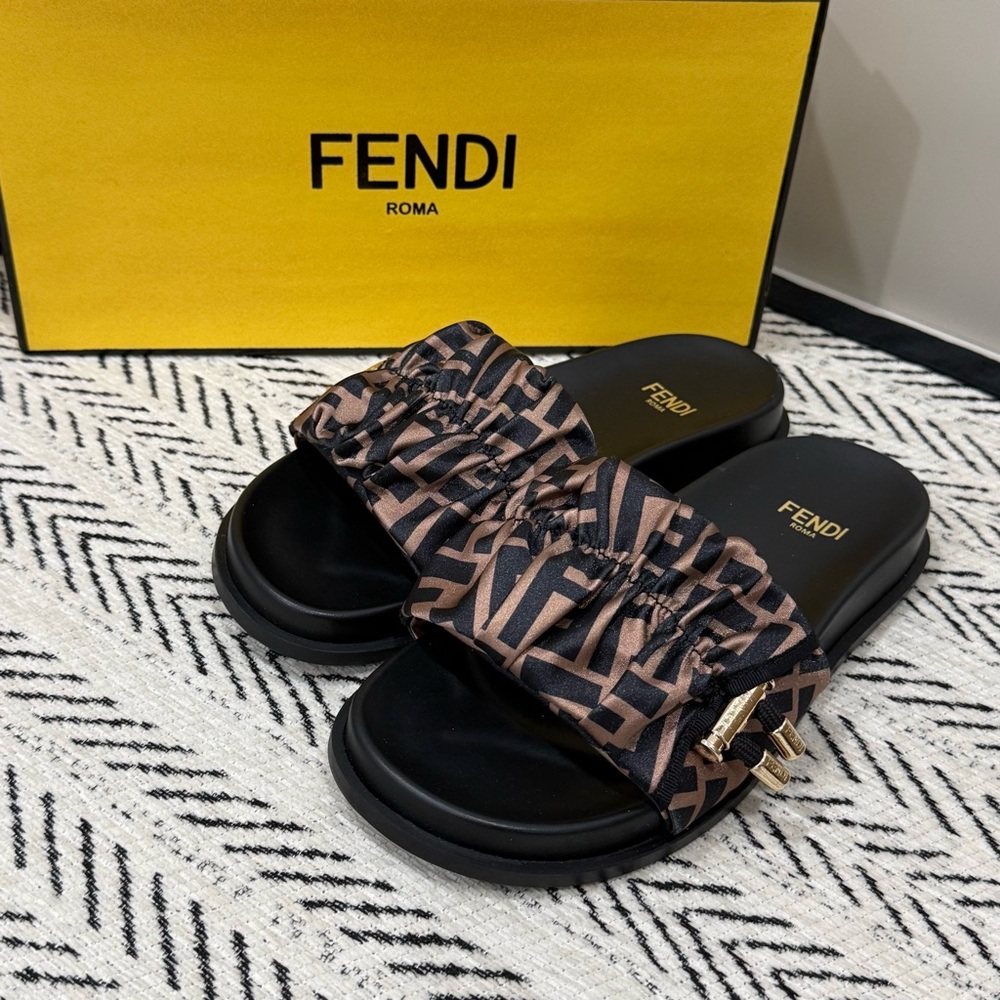 Fendi Women's Brown Sandals